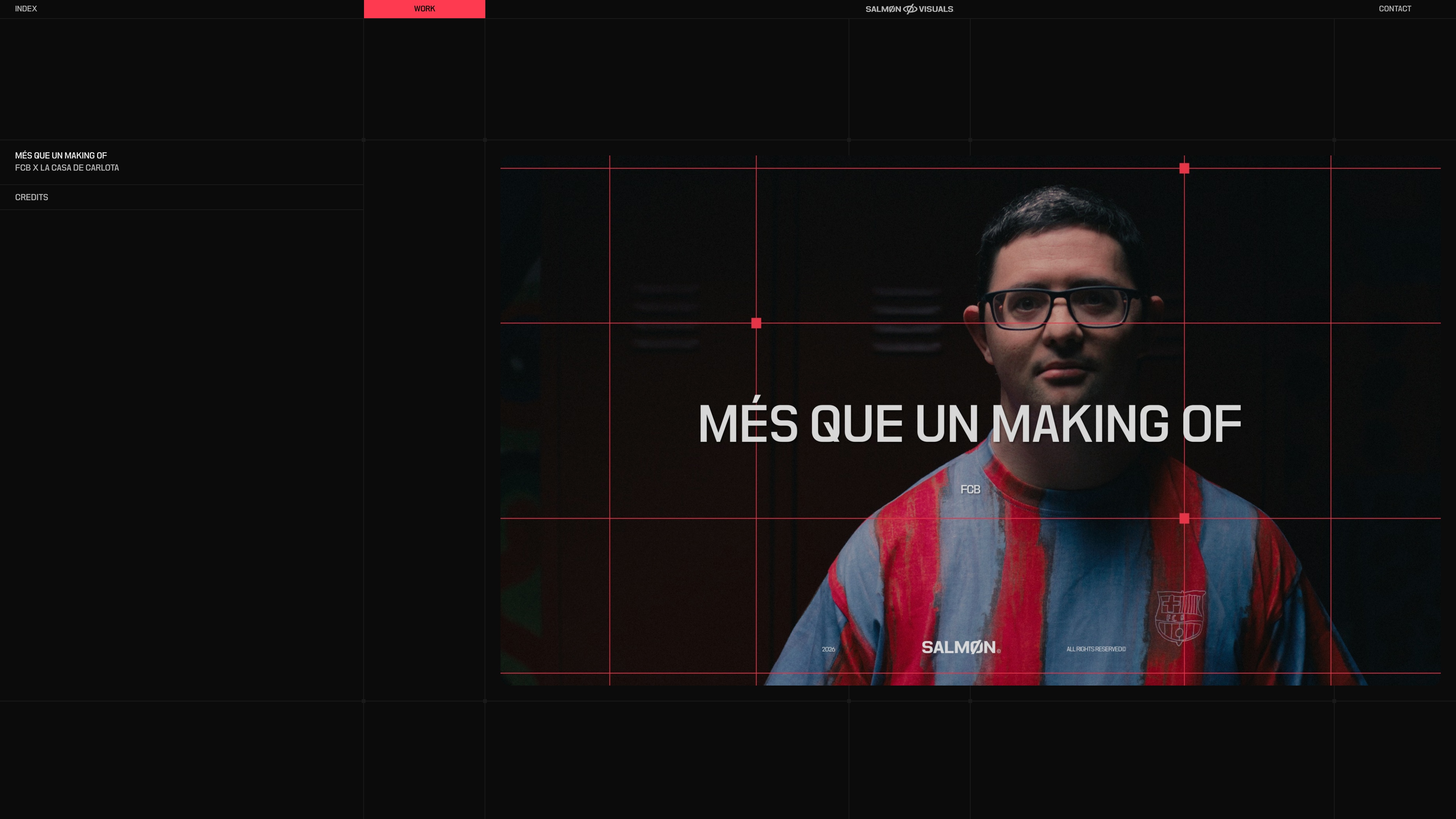 Vista 3 de la web de Salmon Visuals